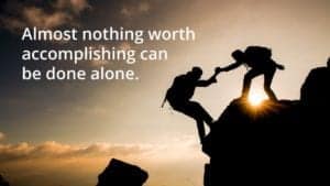 Having an accountability buddy motivates you to stick with and accomplish your goals. Become an advocate for someone else.