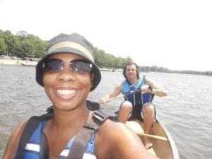 A day on the lake - exercise, relaxation, self-care, and fun!