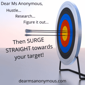 You are in control of your motivation to reach your goals. Do the work. Hustle, research, figure it out and then surge straight towards your target!